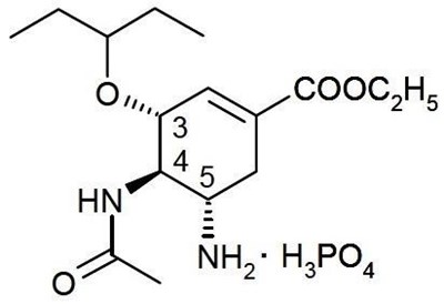 Oseltamivir Phosphate_structure (Chemical Structure)